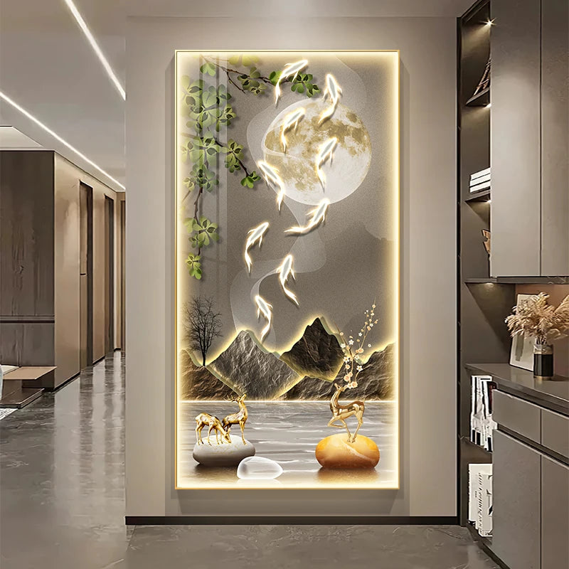 Modern LED Wall Lamp for Indoor Home Decor - Wall Murals & Art Lighting
