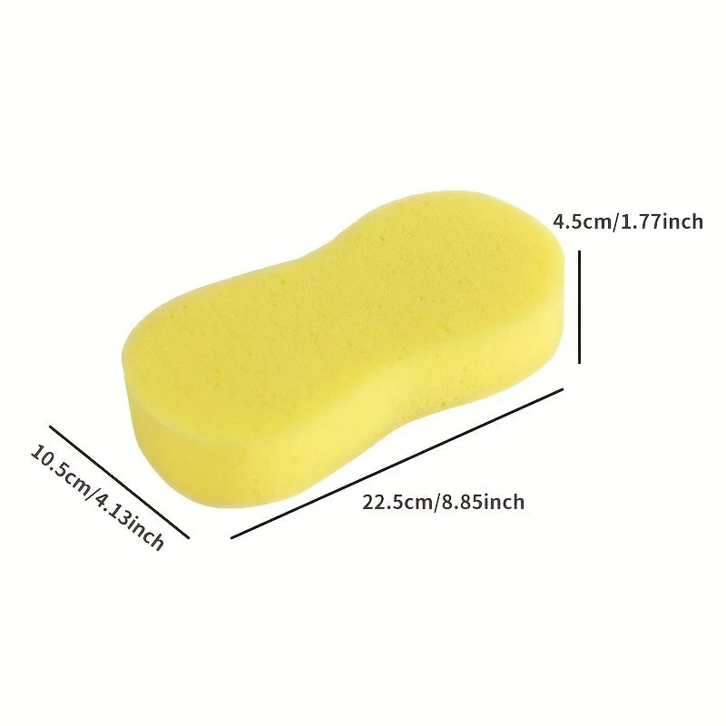High Density Car Washing Sponges 8-Shaped Block Cleaning Tools Set