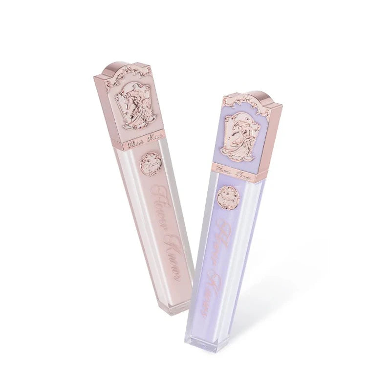 Unicorn Lip Gloss with Mirror Moisturizing Lipstick for Dark Lips - Vegan Makeup