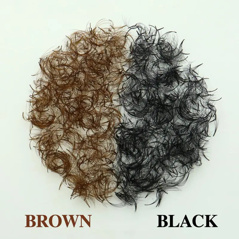 Premade Lash Extensions 500 Fans - Natural Dark Brown Volume Lashes