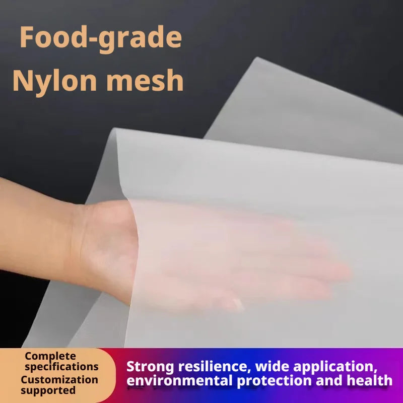 Nylon Mesh Water Filter Screen 80-500 Mesh Micron Food & Paint Purification