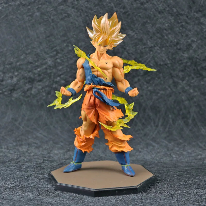 Anime Dragon Ball Son Goku Super Saiyan Action Figure - 17cm Collectible Toy for Kids & Fans