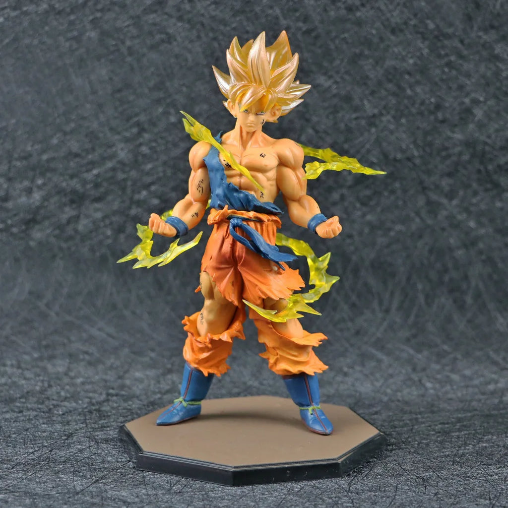 Anime Dragon Ball Son Goku Super Saiyan Action Figure - 17cm Collectible Toy for Kids & Fans