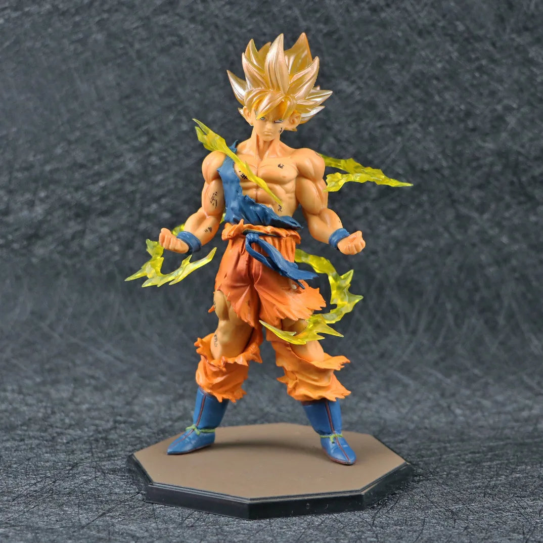 Anime Dragon Ball Son Goku Super Saiyan Action Figure - 17cm Collectible Toy for Kids & Fans