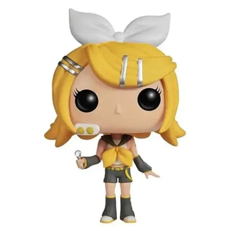 Anime Hatsune Miku Funko Pop Keychain Vinyl Figure Toy Gift for Kids
