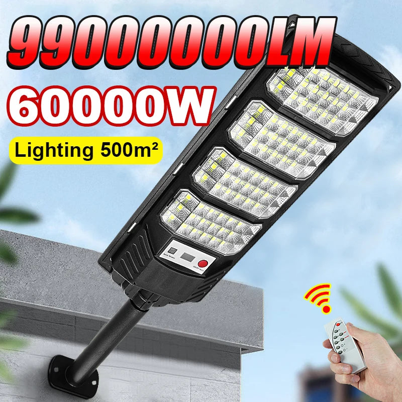 Solar LED Outdoor Wall Light with Motion Sensor Waterproof Garden Street Lighting
