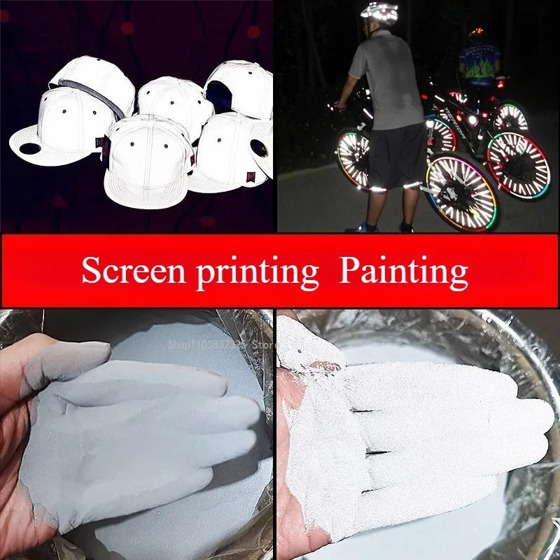 50g Reflective Powder for Screen Printing and Coating - Fluorescent Night Light Material