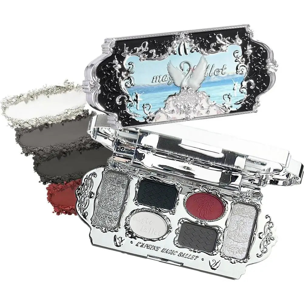 Magic Ballet Eyeshadow Palette - Versatile Matte, Shimmer & Glitter Shades