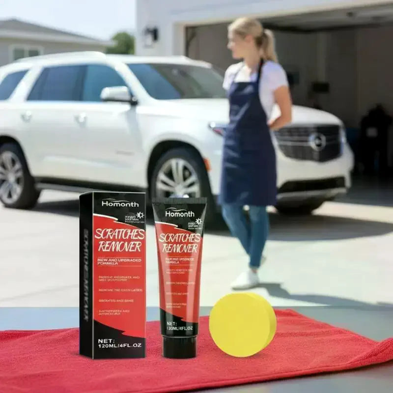 Car Paint Repair Wax - Easy Polishing & Scratch Removal for All Vehicle Types