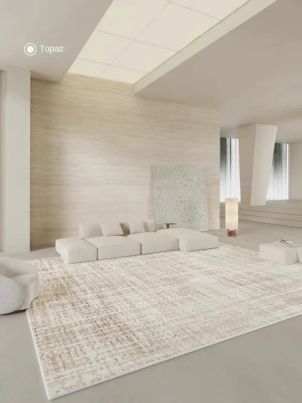 Living Room Carpet Full Cover Floor Mat Sofa End Table Rug Home Decor