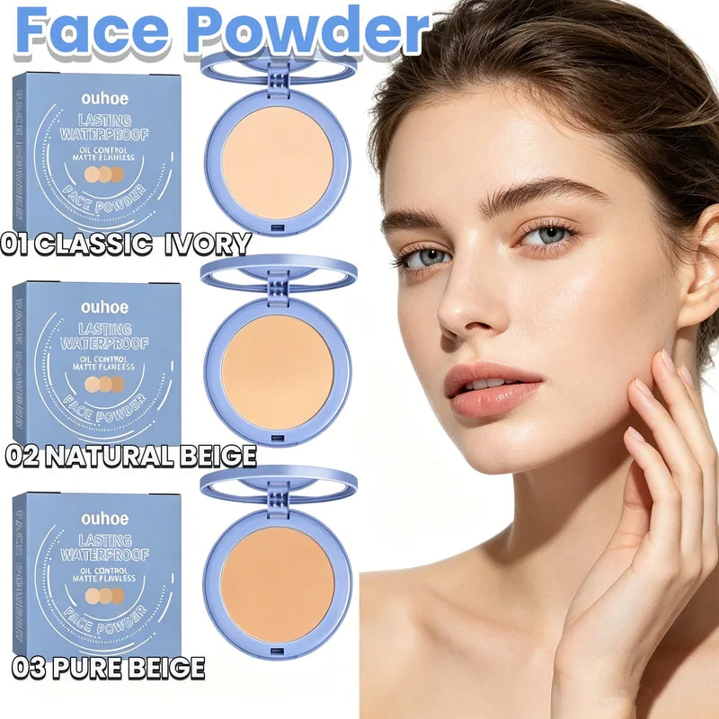 Matte Face Setting Powder Oil Control Waterproof Loose Powder for Oily Skin