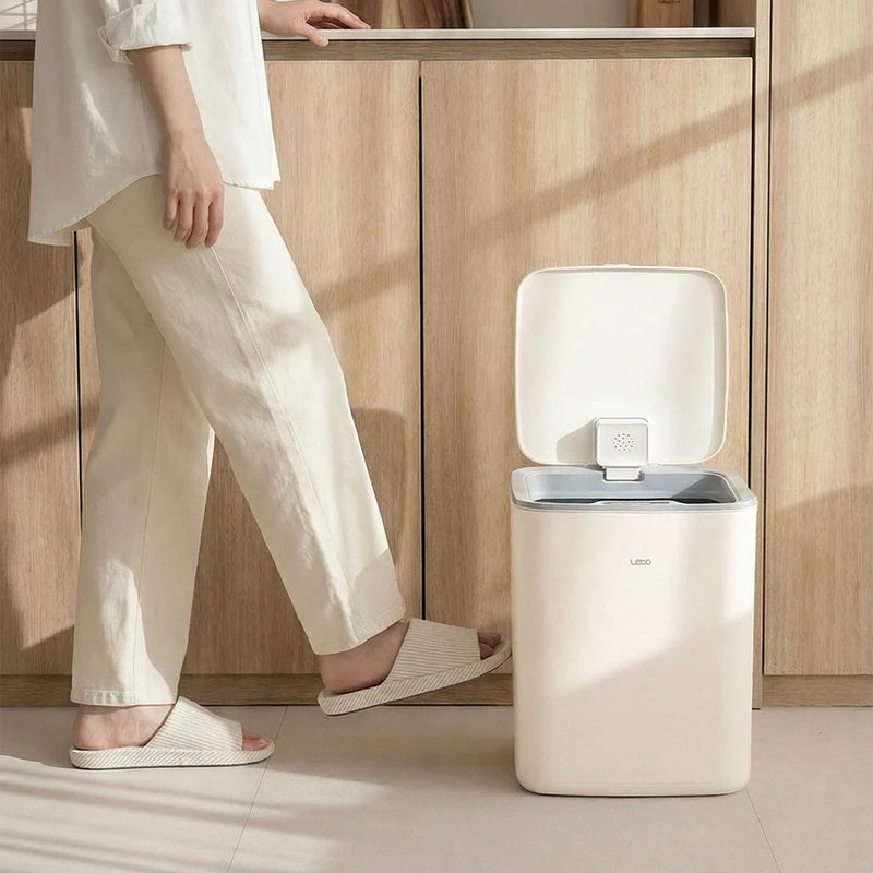 Automatic Sensor Trash Bin 22L with Detergent Dispenser - Smart Waste Container