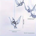 4 Pieces Bird Shaped Ceiling Decorations for Festivals Weddings Parties