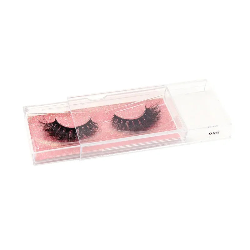 3D Mink False Eyelashes - Cruelty-Free, Reusable, Dramatic & Natural Styles