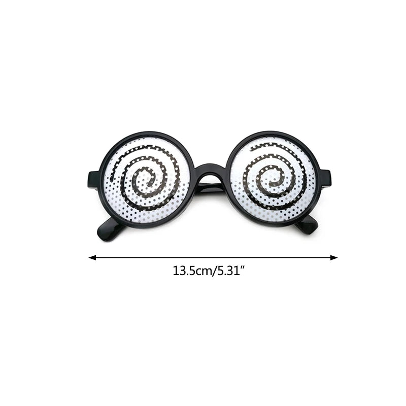 Halloween Party Props Rotating Eyeballs Cosplay Glasses for Festive Events