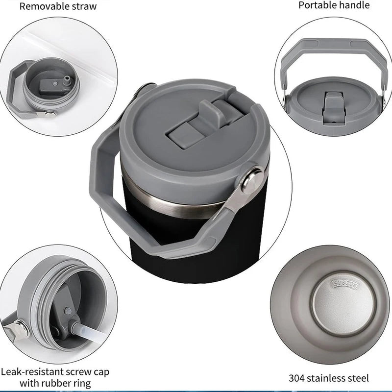 30 Oz Insulated Stainless Steel Mug with Vacuum Seal BPA-Free Drinkware