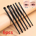 6PCS Eye Makeup Brush Set Professional Soft Eyeshadow Eyeliner Eyebrow Tools
