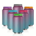6 Pack Silicone Can Lids - Leakproof Soda & Beer Bottle Seals