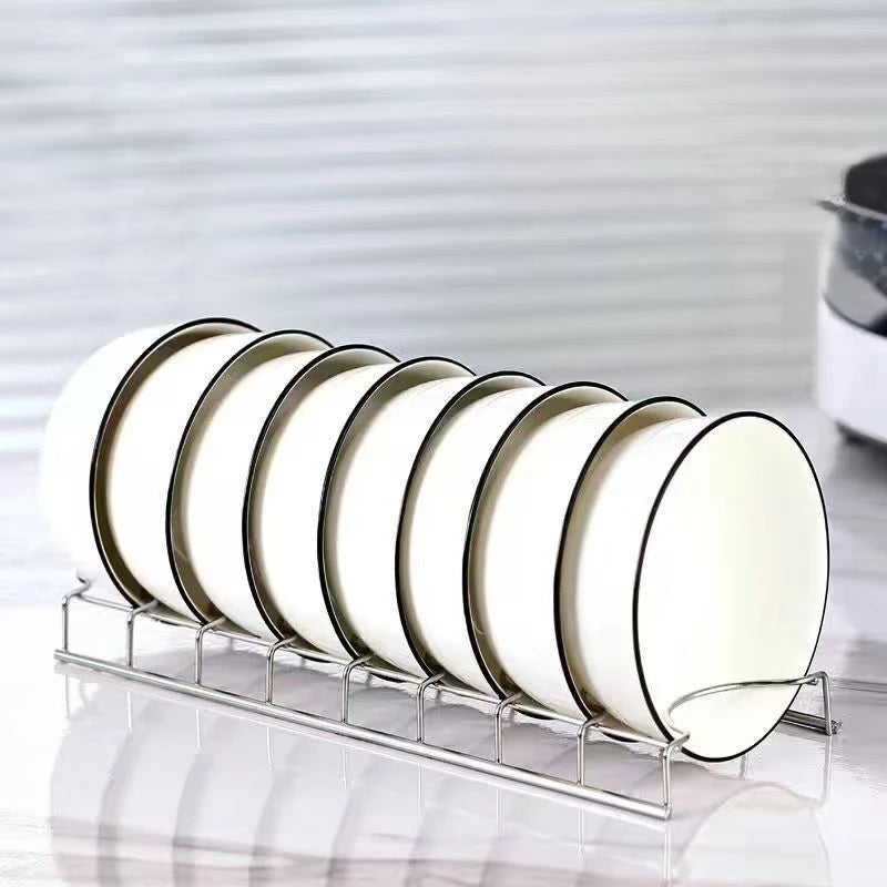 Stainless Steel Dish Rack and Dish Drain Storage Organizer for Kitchen