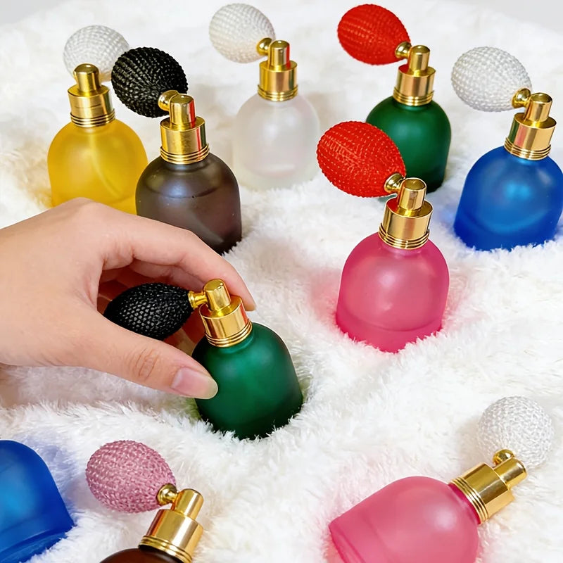 Colorful Mini Airbag Perfume Bottle - Reusable Portable Sprayer