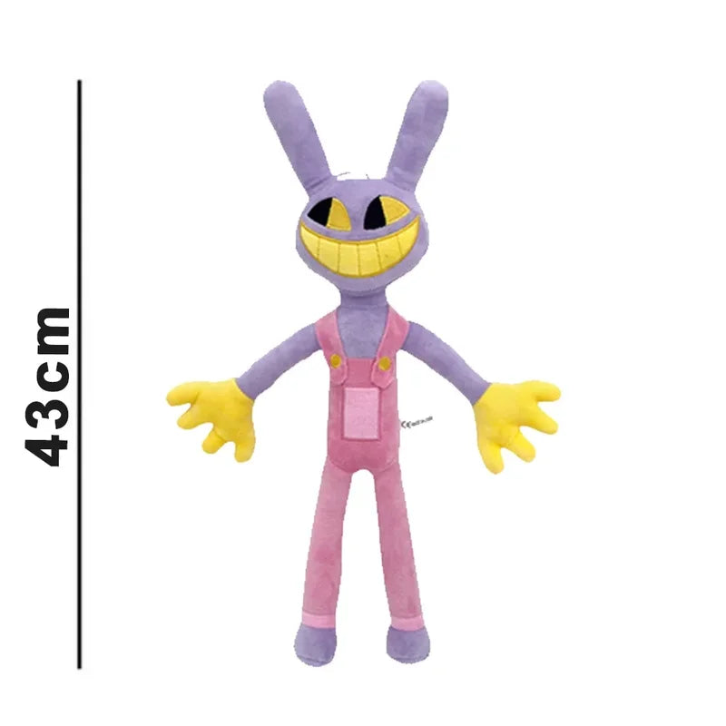 Digital Plush Circus Clown Rabbit Stuffed Toy Kids Adults Gift - Multiple Styles