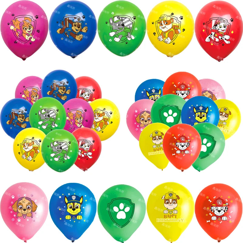 10pcs 12-Inch Latex Balloons for Kids Birthday Party Baby Shower Decorations