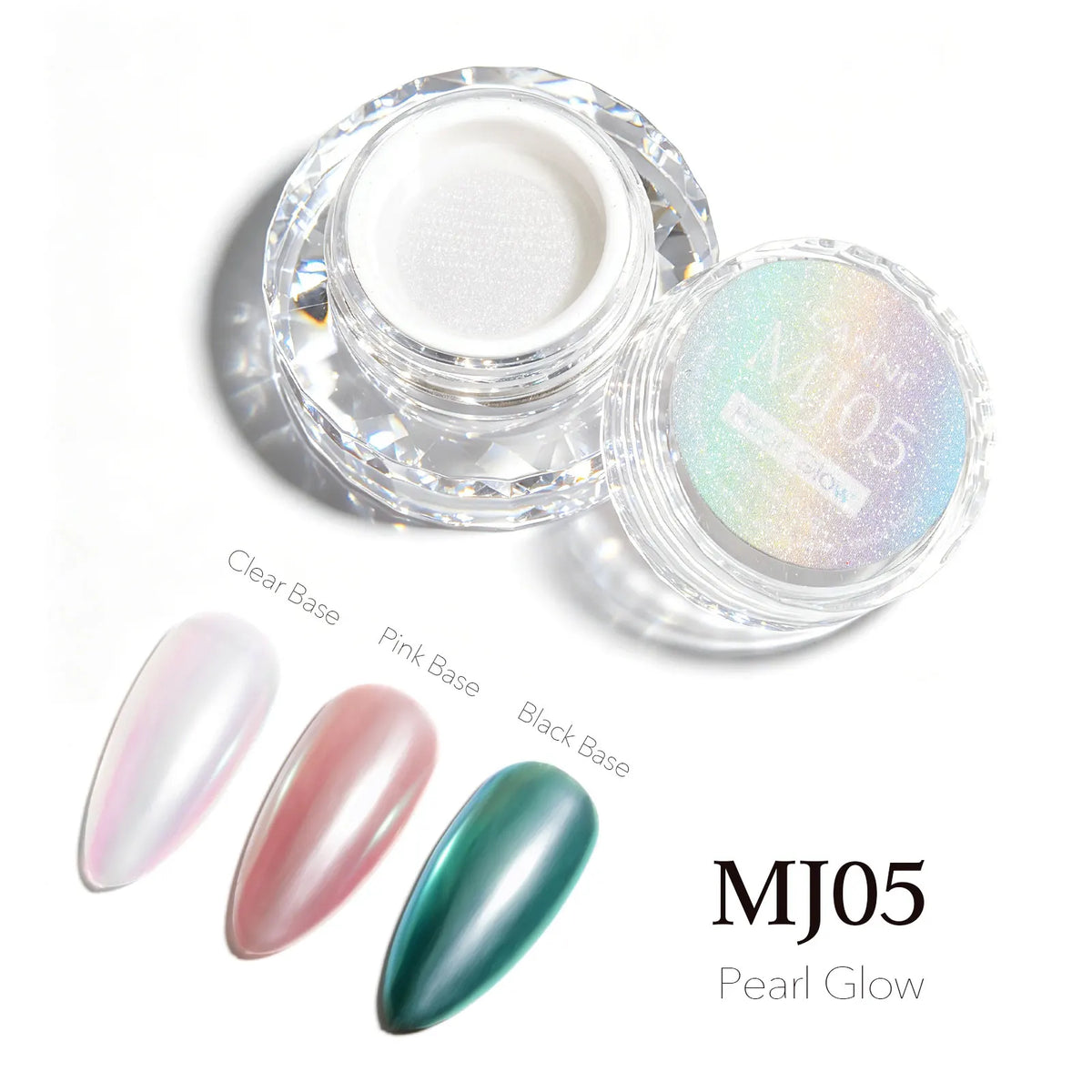 Mirror Chrome Powder Top Coat for Nail Art - 9ML Professional Gel Polish Finish