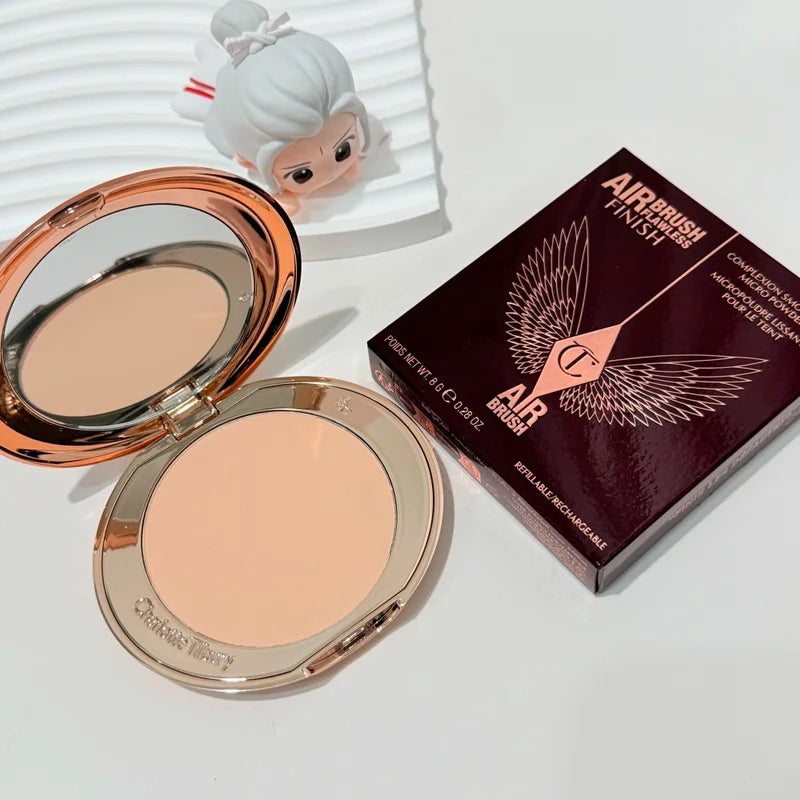 Oil Control Matte Face Powder with High Gloss Finish - Multiple Colors