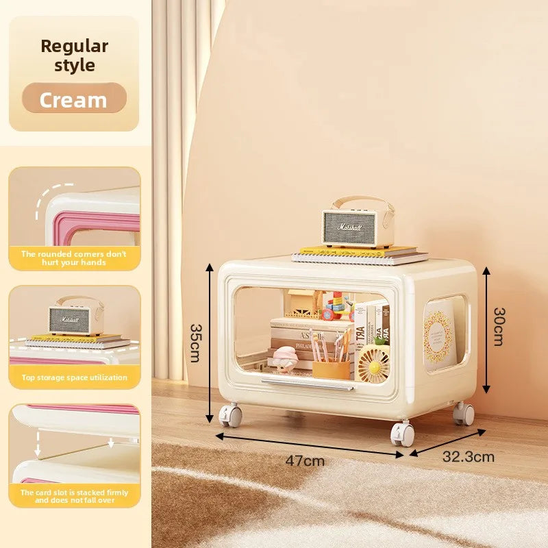 Children's Toy Storage Cabinet Locker Book Shelf Large Capacity Plastic Multi-Functional