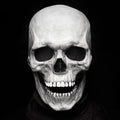 Halloween Latex Skull Mask Full Head Horror Costume with Movable Jaw