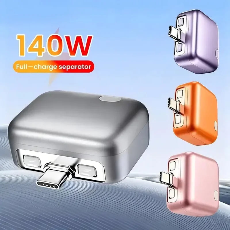 Fast Charging Power Adapter with Auto-Disconnect for Type-C Devices