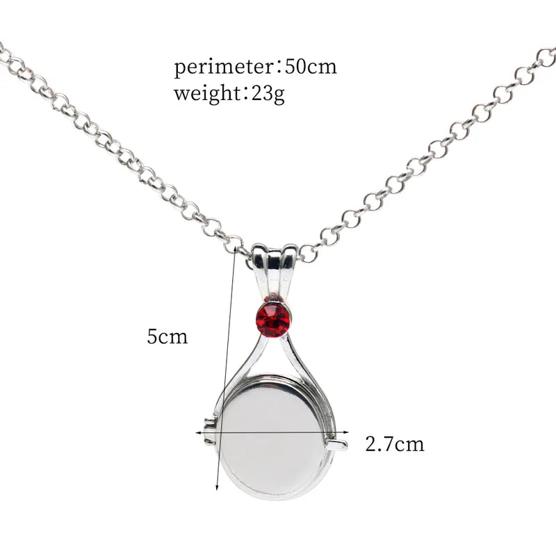 H2O Just Add Water Mermaid Necklace Pendant for Women Men Cosplay Jewelry