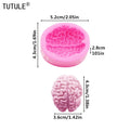 Halloween 3D Brain Cake Mold Silicone Mold for Cake Decoration and Fondant