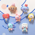 DIY Cartoon Shoe Buckle Kit - Koya RJ Shooky Mang Chimmy Cooky 3D Decor