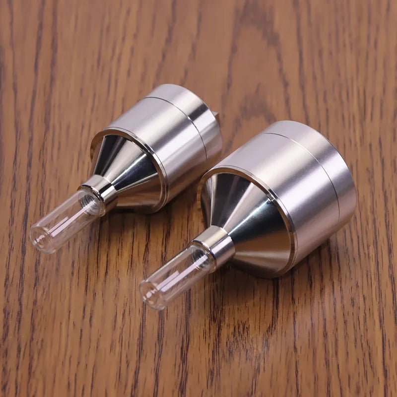 Kitchen Spice Grinder Pepper Mill Hand Operated 44/56mm Aluminum Alloy
