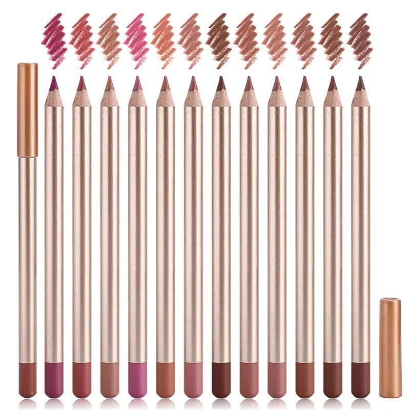 Waterproof Vegan Lip Liner - Long Lasting Matte Lip Makeup with Custom Logo
