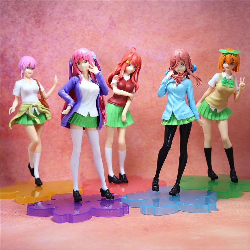 Anime Action Figure Collectible Model - Quintessential Quintuplets Characters, PVC, 18cm