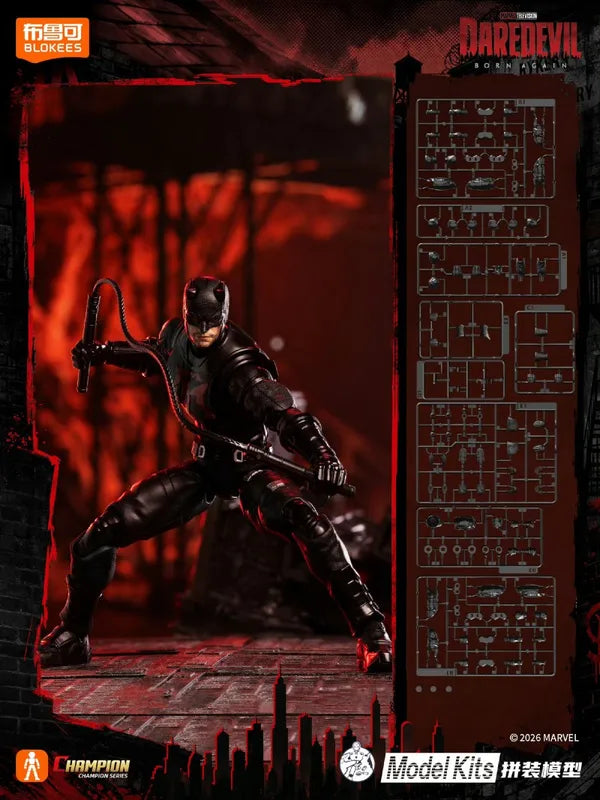 Daredevil Born Again Poseable Action Figure Kit - Collectible Toy Gift