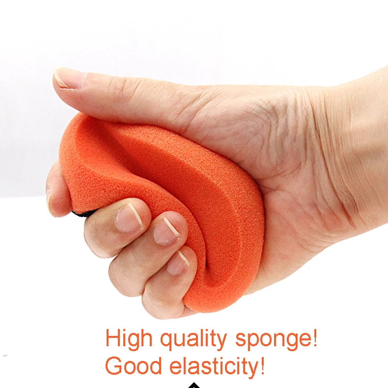 Car Wax Applicator Pads Set - Soft Foam Polishing & Cleaning Sponges with Handle