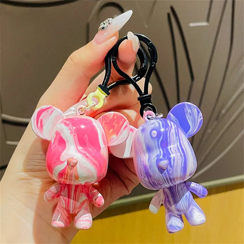 DIY Fluid Bear Sculpture Kit Handmade Art & Craft Mold for Home Decor
