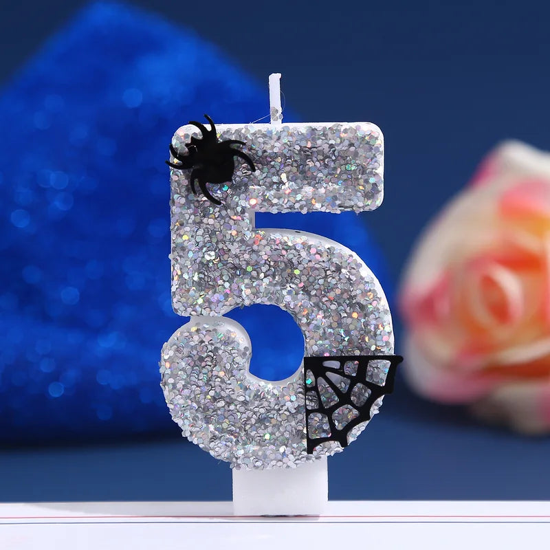 Halloween Digital Candles Set for Creative Birthday Decor - Lucky-Charm