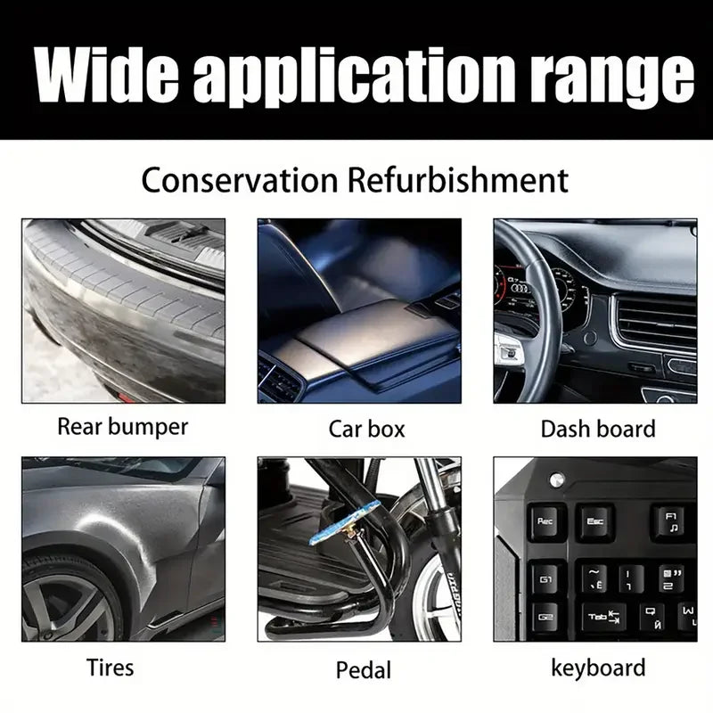 Car Interior Renovation Wax - Scratch Repair & Gloss Restoration for Plastic & Leather