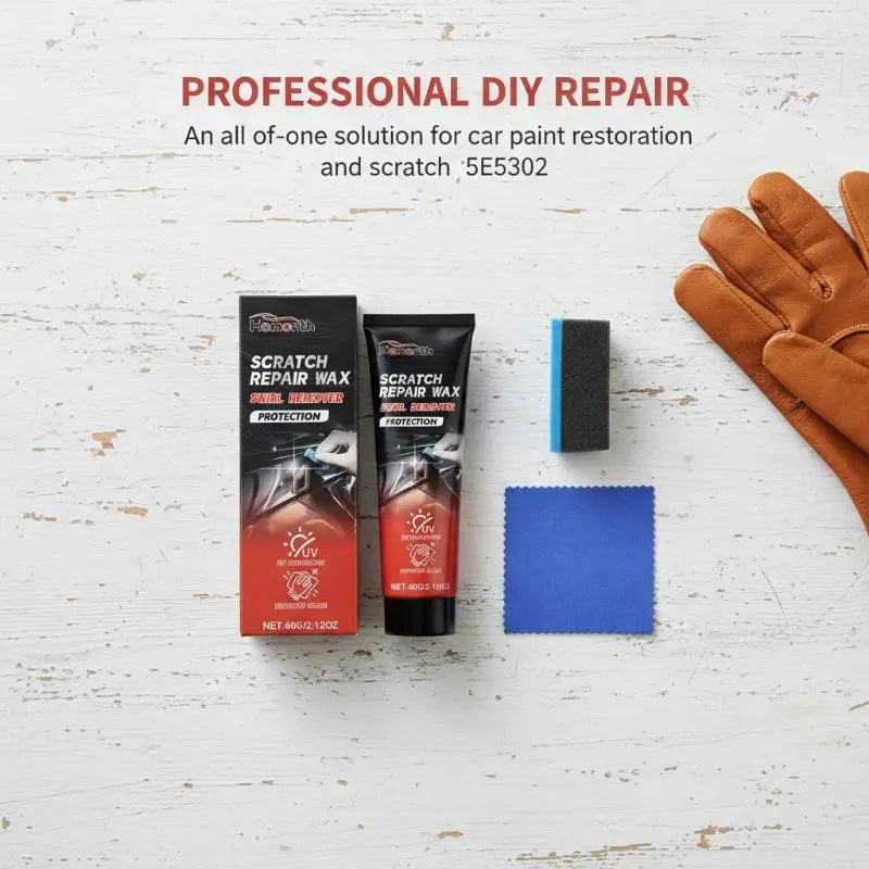 Car Paint Repair Wax Kit - Deep Polishing & Scratch Restoration for Vehicles