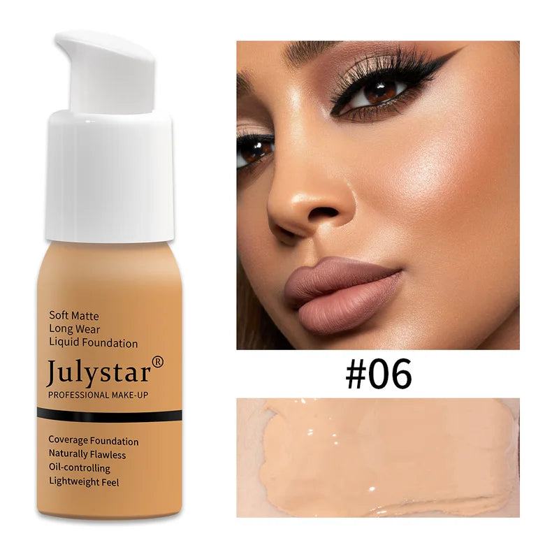 Oil-Control Matte BB Cream with Waterproof Long Lasting Full Coverage Face Foundation