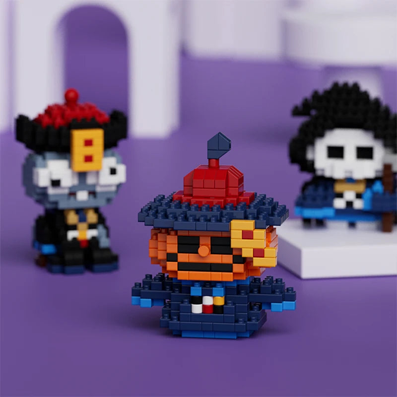 Mini Action Figures Building Blocks Set for Halloween Decorations and Kids DIY Toys