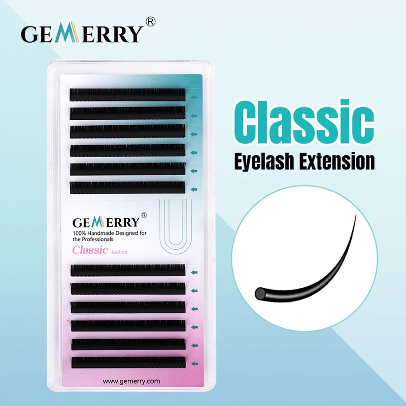 False Eyelash Extensions Hand Made Mix Length Faux Mink Eyelashes Set
