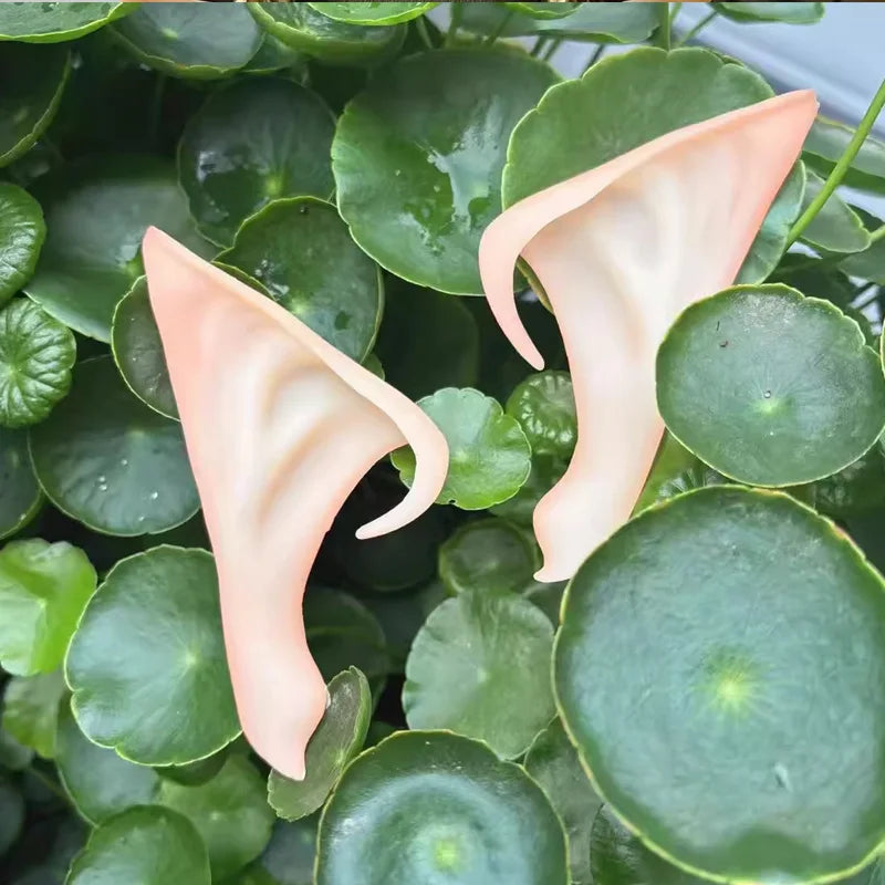 Elf Ears Cosplay Accessories - Realistic Latex Fantasy Costume Props