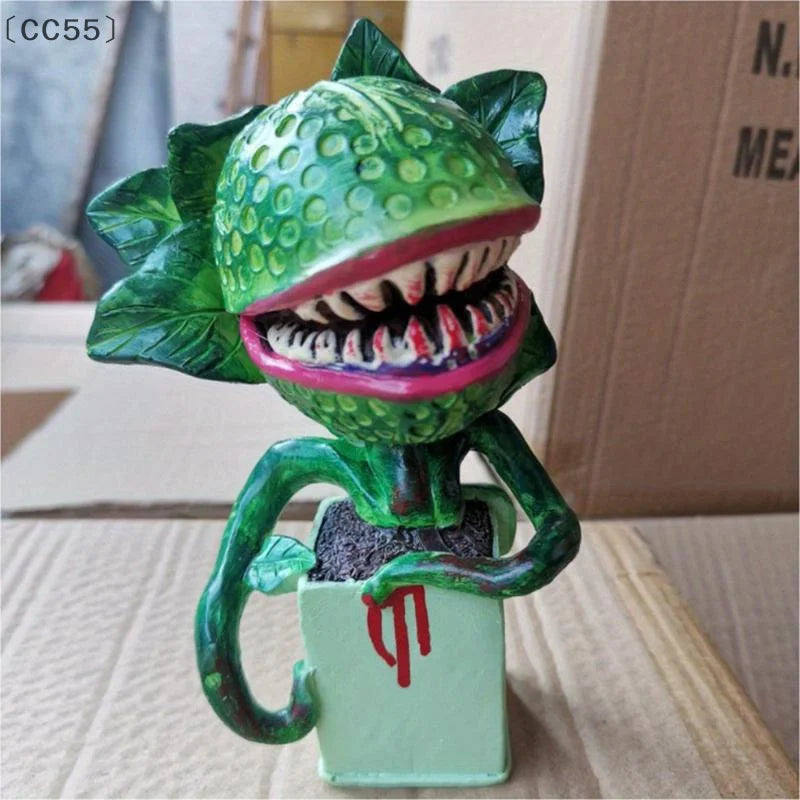 Halloween Carnivorous Plant Garden Statue - Quirky Garden Decor Ornament