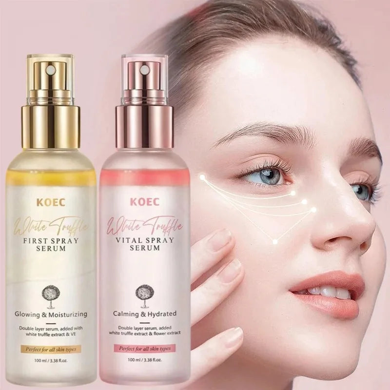White Truffle Facial Serum Spray - Nourishing Hydrating Skin Essence