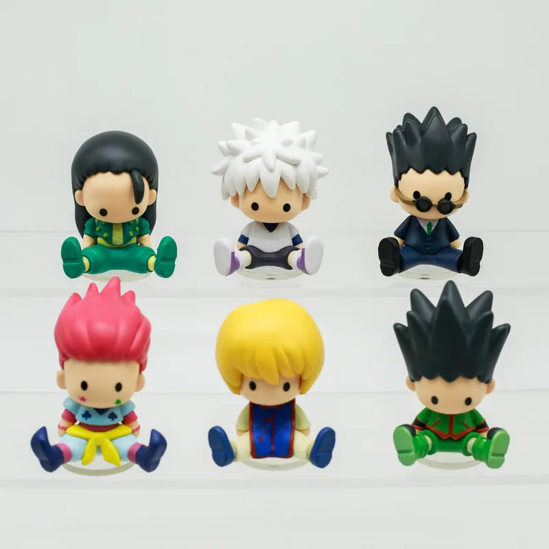 Anime Action Figure Set - Hunter X Hunter Chibi Gon Killua Mystery Blind Box Collectible Toy